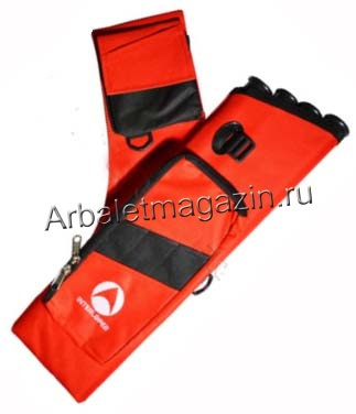 Колчан поясной advanced (красный)