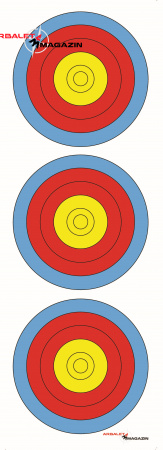 Мишень Vertical 3x20см